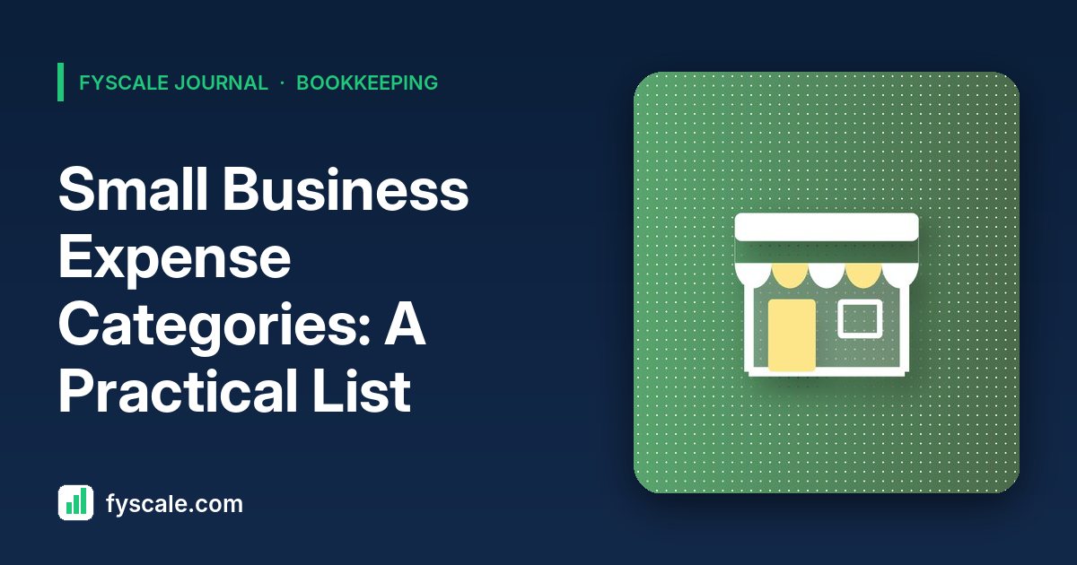 Small business expense categories list in a spreadsheet with receipts sorted into advertising, supplies, software and shipping