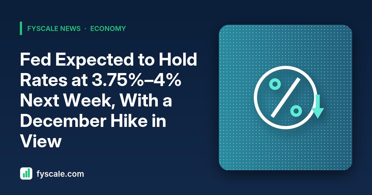 Federal Reserve interest rate decision preview for the October 2026 FOMC meeting and small business borrowing costs